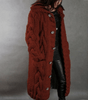 Gilet Long à Capuche en Grosse Maille pour Femme - Emilia Lane