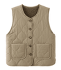 Gilet Sans Manches Matelassé et Chaud pour Femme
