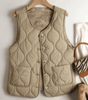 Gilet Sans Manches Matelassé et Chaud pour Femme - Emilia Lane
