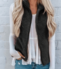 Gilet Sans Manches Zippé en Polaire pour Femme - Emilia Lane
