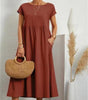 Robe Maxi Élégante Légère pour Femmes