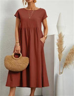 Robe Maxi Élégante Légère pour Femmes