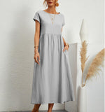 Robe Maxi Élégante Légère pour Femmes
