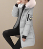 Elegant Long Coat with Hood in Faux Fur for Women