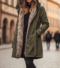 Parka Femme Hivernale avec Doublure en Fausse Fourrure pour Femmes
