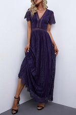 Robe Maxi Enchantante en Dentelle