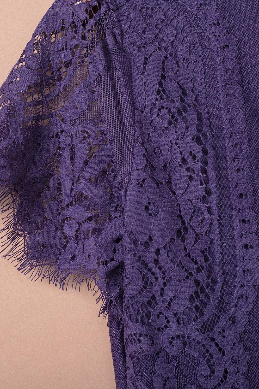 Robe Maxi Enchantante en Dentelle