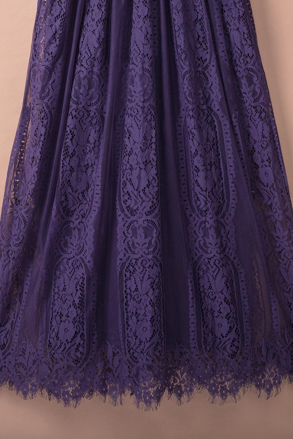 Robe Maxi Enchantante en Dentelle