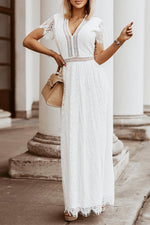Robe Maxi Enchantante en Dentelle