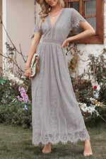 Robe Maxi Enchantante en Dentelle