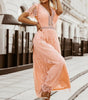 Robe Maxi Enchantante en Dentelle