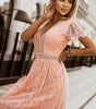 Robe Maxi Enchantante en Dentelle