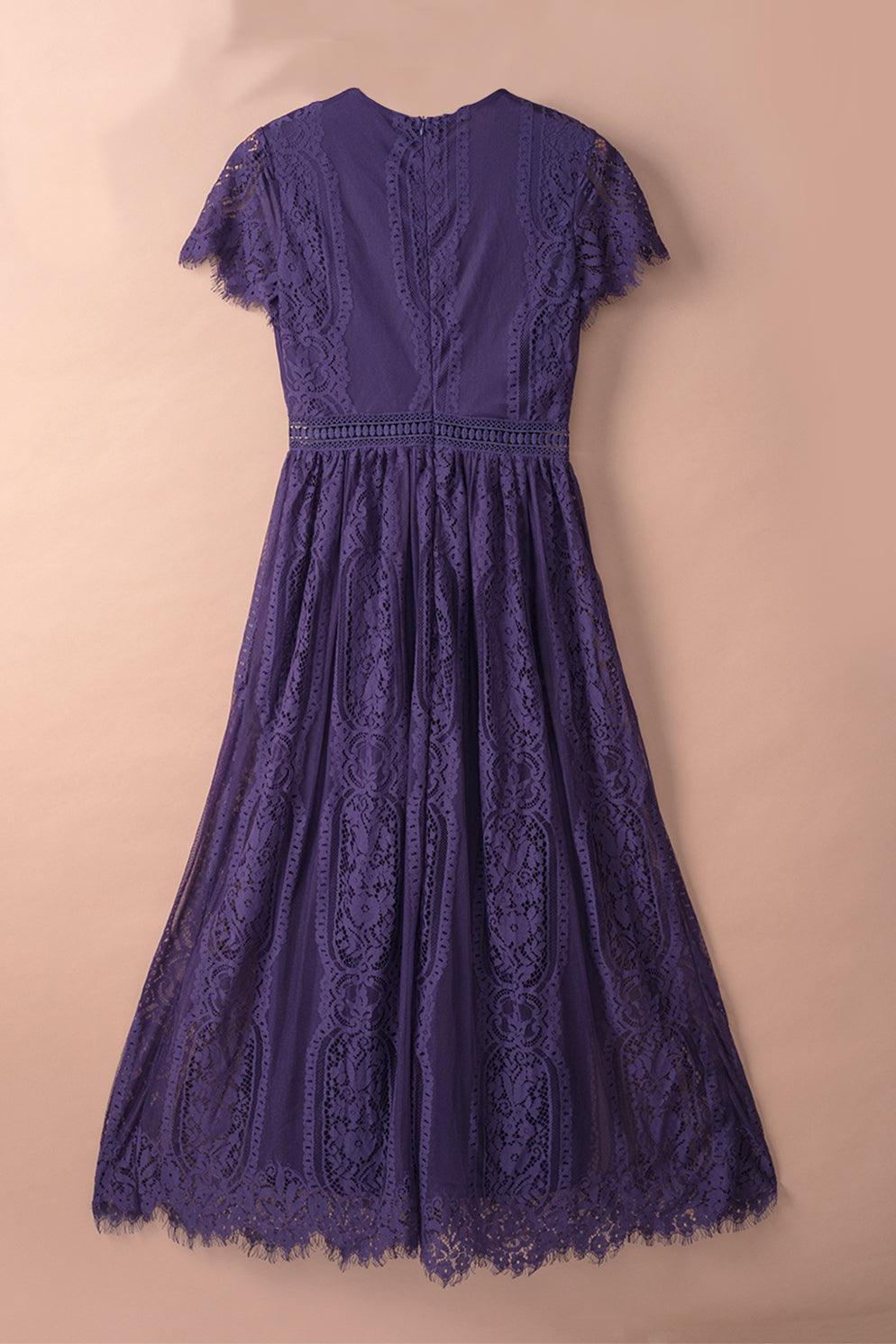 Robe Maxi Enchantante en Dentelle