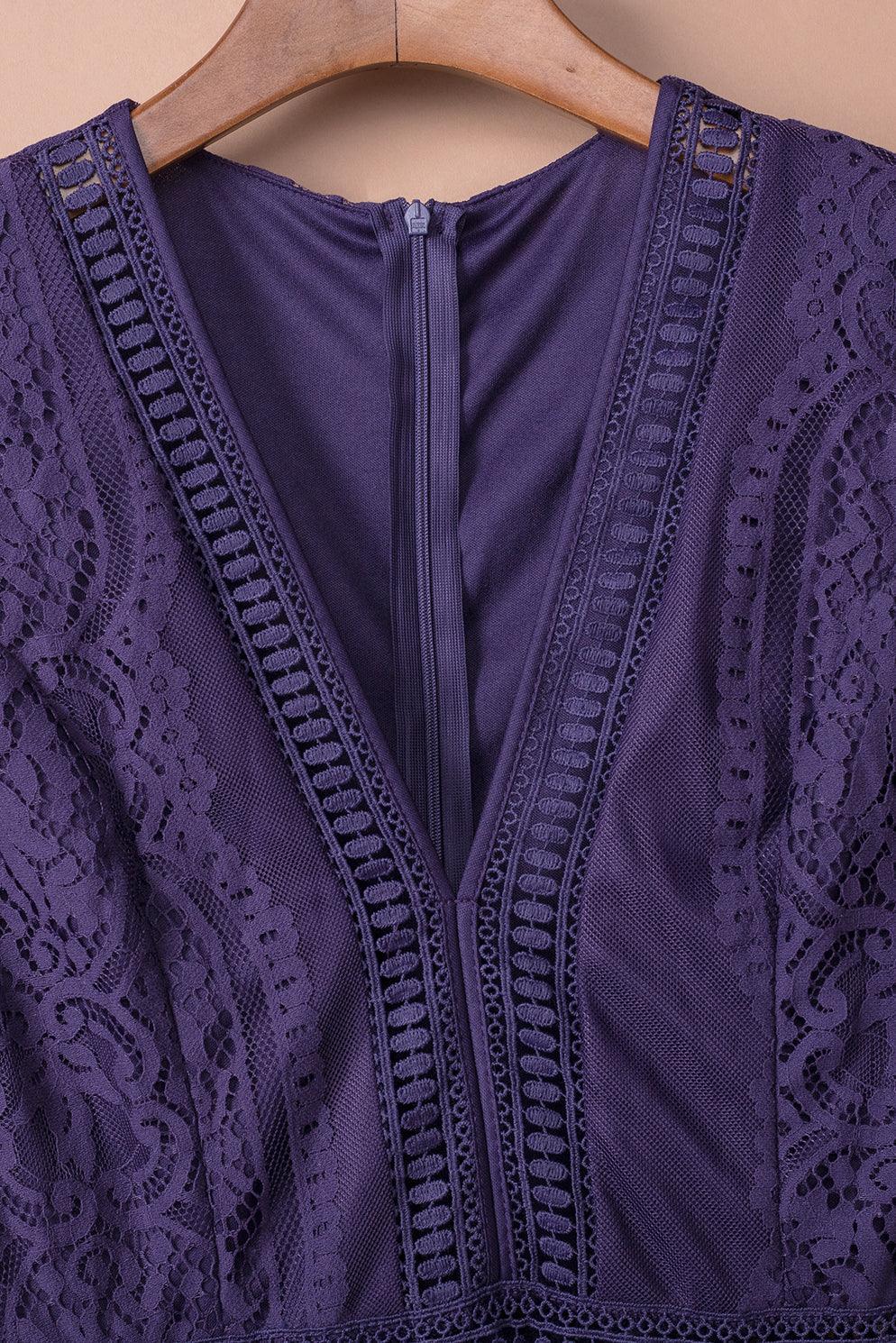Robe Maxi Enchantante en Dentelle