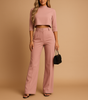 Ensemble Top et Pantalon Tailleur pour Femmes