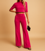 Ensemble Top et Pantalon Tailleur pour Femmes