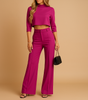 Ensemble Top et Pantalon Tailleur pour Femmes
