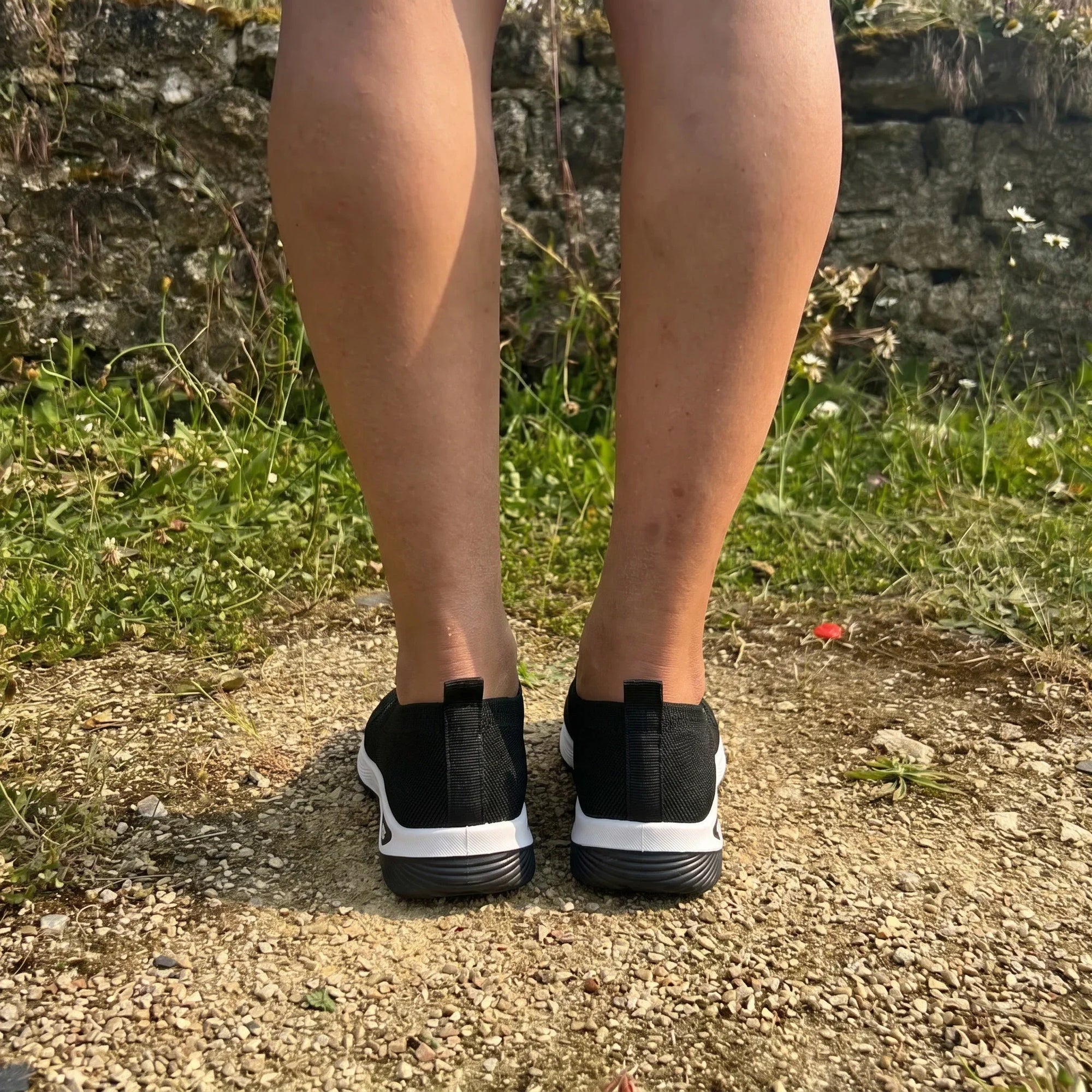 Basket Confortable et Légère Sans Lacets en Maille pour Femme