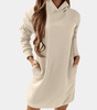 Robe Hoodie à Manches Longues pour Femmes