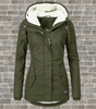 Manteau d'Hiver avec Capuche pour Femmes