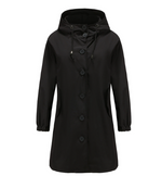 Veste Imperméable avec Capuche pour Femmes