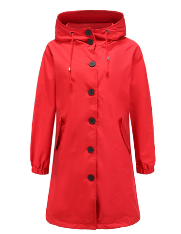 Veste Imperméable avec Capuche pour Femmes