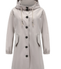 Veste Imperméable avec Capuche pour Femmes