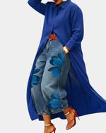 Ensemble Robe Chemise et Pantalon Large pour Femme | Idéal pour le Quotidien