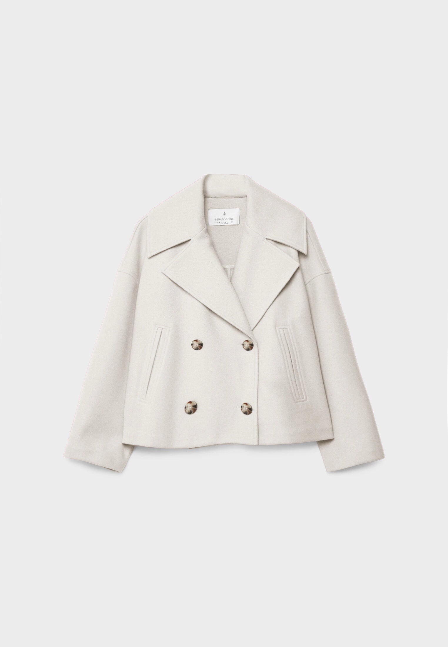 Veste Courte Double Boutonnage pour Femmes