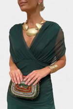 Robe Longue à Imprimé Floral pour Femme