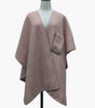 Poncho-Écharpe Style Décontracté en Coton pour Femmes