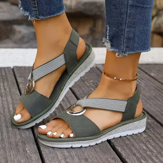 Sandales Confortables à Boucle pour Femme | Idéales pour l'Été