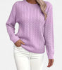 Pull Col Rond Classique pour Femmes