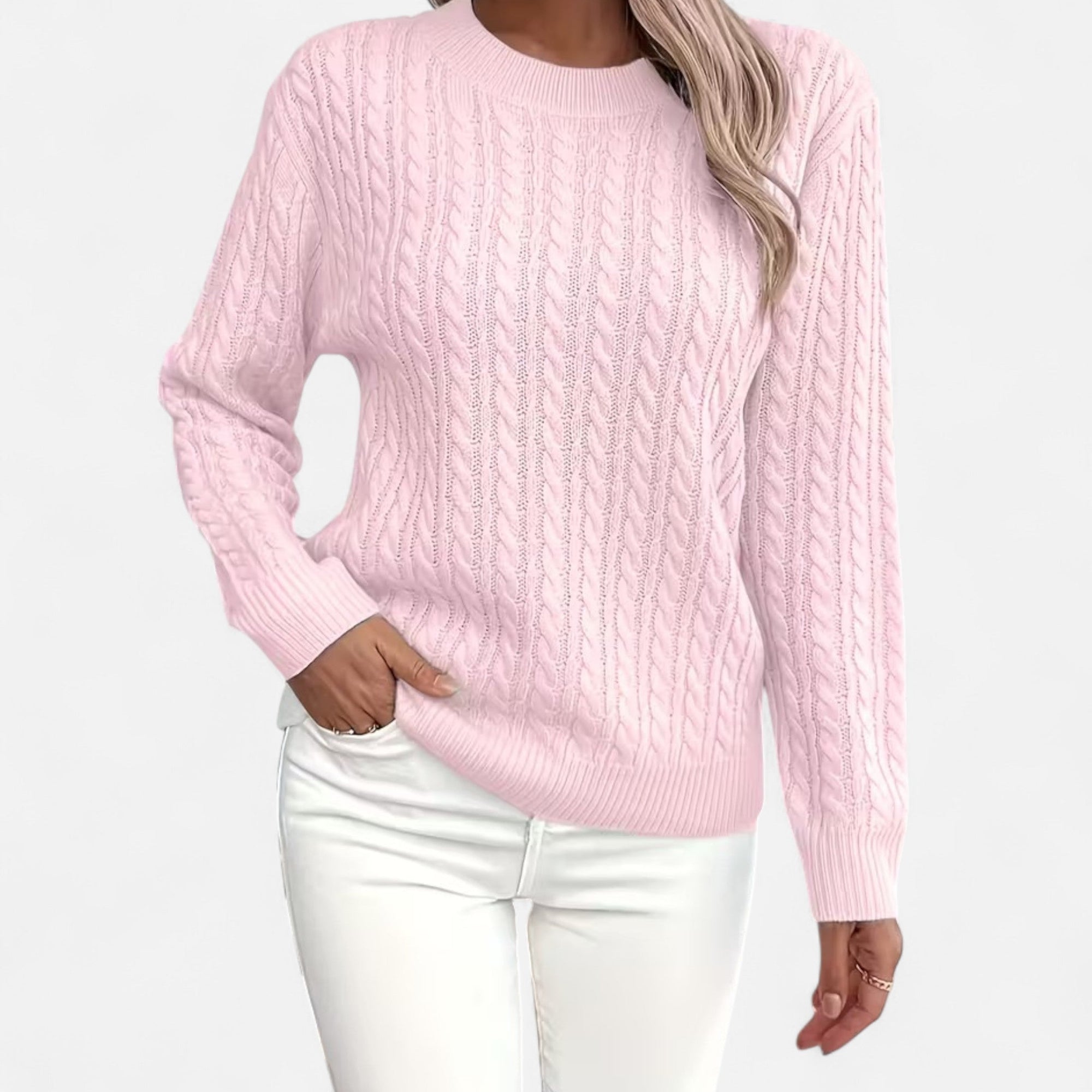 Pull Col Rond Classique pour Femmes