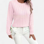 Pull Col Rond Classique pour Femmes
