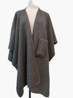 Poncho-Écharpe Style Décontracté en Coton pour Femmes