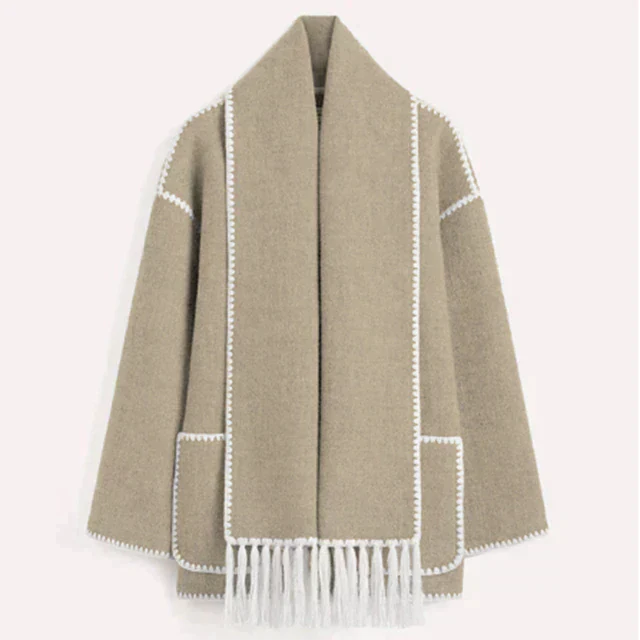 Manteau Long Matelassé d'Hiver pour Femmes
