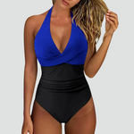 Maillot de Bain Une Pièce Sculptant Décolleté en V pour Femme | Idéale pour l'Été