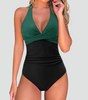 Maillot de Bain Une Pièce Sculptant Décolleté en V pour Femme | Idéale pour l'Été