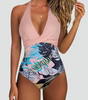Maillot de Bain Une Pièce Sculptant Décolleté en V pour Femme | Idéale pour l'Été