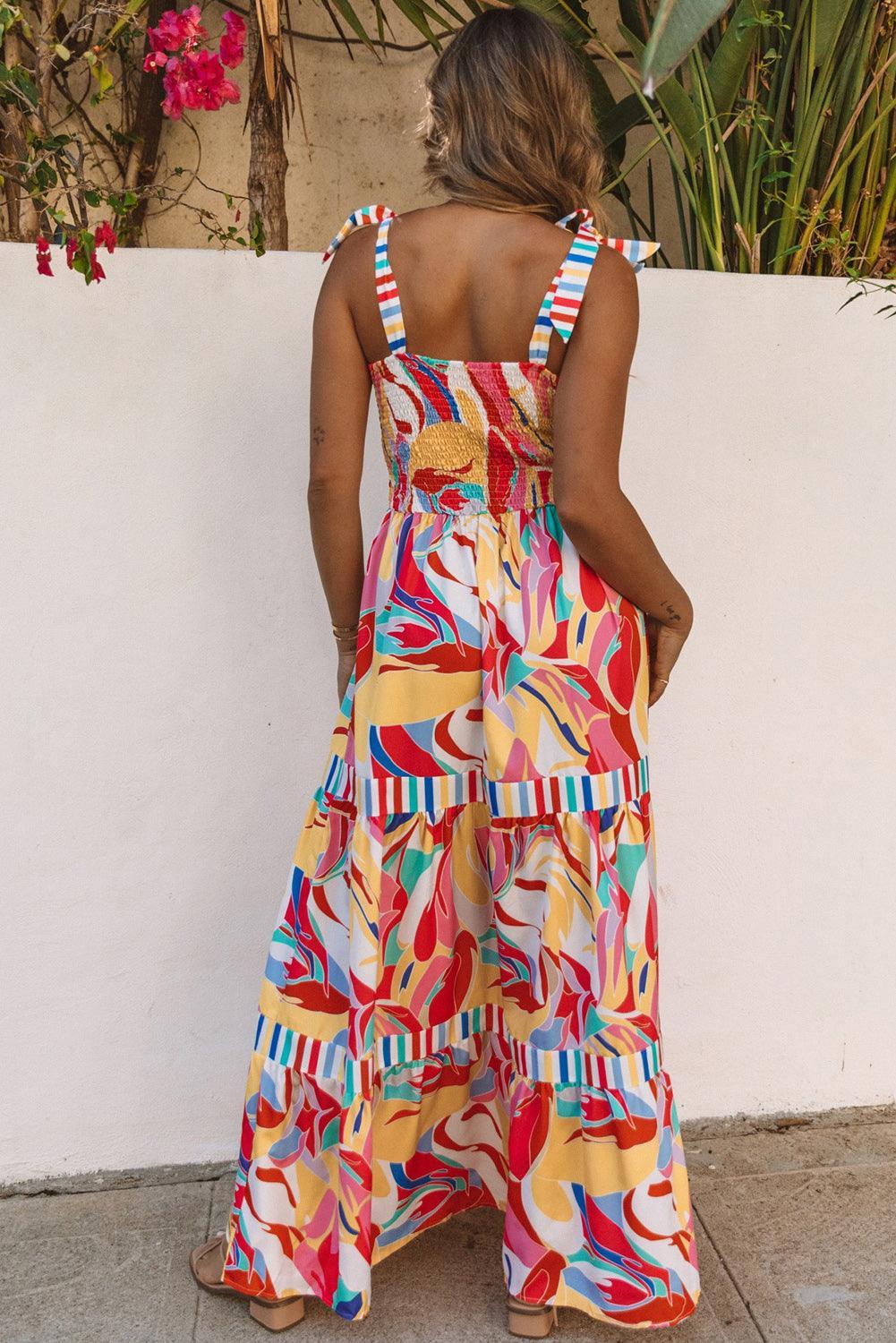 Robe Maxi Colorée pour Femmes
