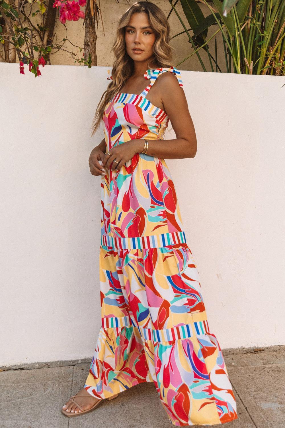 Robe Maxi Colorée pour Femmes