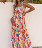 Robe Maxi Colorée pour Femmes
