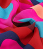 Robe Mini Colorée avec Ceinture pour Femmes
