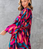 Robe Mini Colorée avec Ceinture pour Femmes