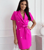Robe Mi-Longue Décolleté en V pour Femmes