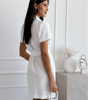 Robe Mi-Longue Décolleté en V pour Femmes