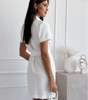 Robe Mi-Longue Décolleté en V pour Femmes