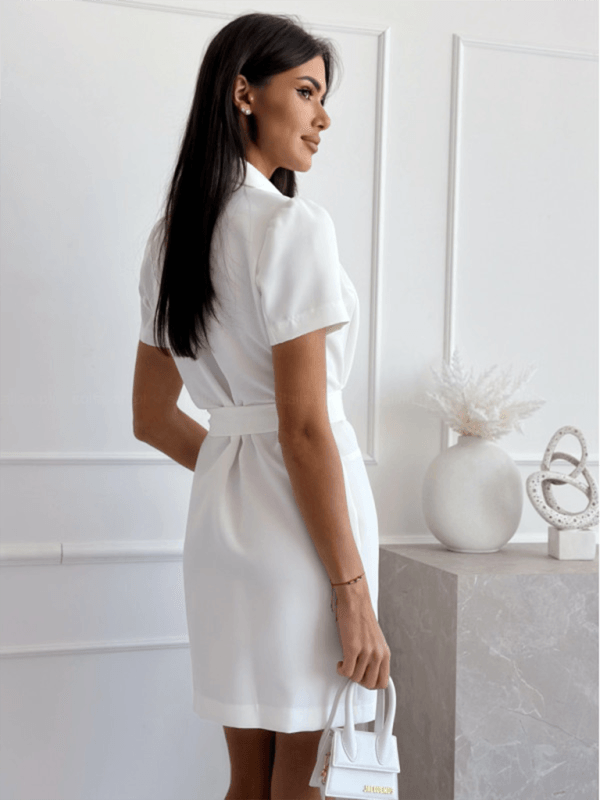 Robe Mi-Longue Décolleté en V pour Femmes