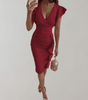 Robe Courte avec Volants pour Femmes